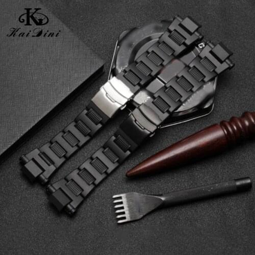 22mm Plastic cement Watchband Natural Silicone Women Men Strap Sport Quick Release Watchband collocation effect fashion bracelet