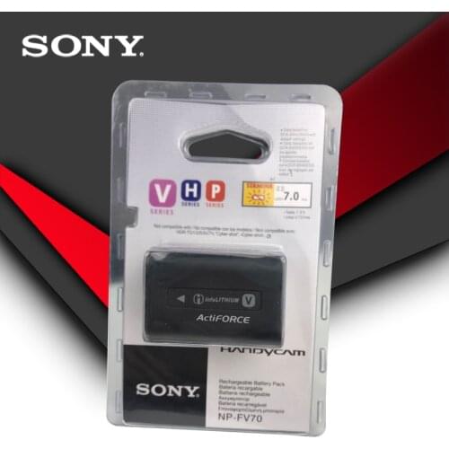 Sony Original NP-FV70 NP FV70 Camera Battery For Sony HDR-CX230 HDR-CX150E HDR-CX170 CX300