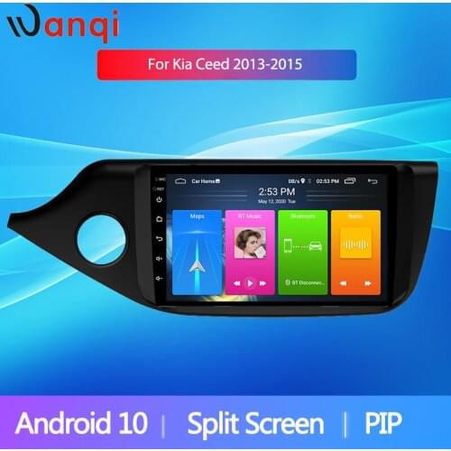 Android10.0 9INCH Car Multimedia Player WIFI Bluetooth GPS Navigation For 2012 2013 2014 Kia Ceed Wifi Head Unit NO DVD 1 DIN