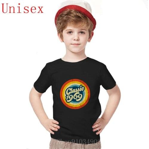 Children clothes boys New paragraph hot Summer Classic 1969 tees O-Neck Retro Ultra Cool Design T-shirt Clothing boy clothes