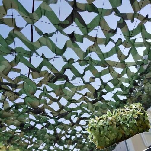Camouflage Net For Camping Hunting Outdoor Garden Patio Sun Protective Green Cover Netting Sun Shading Tent DIY Home Decoration