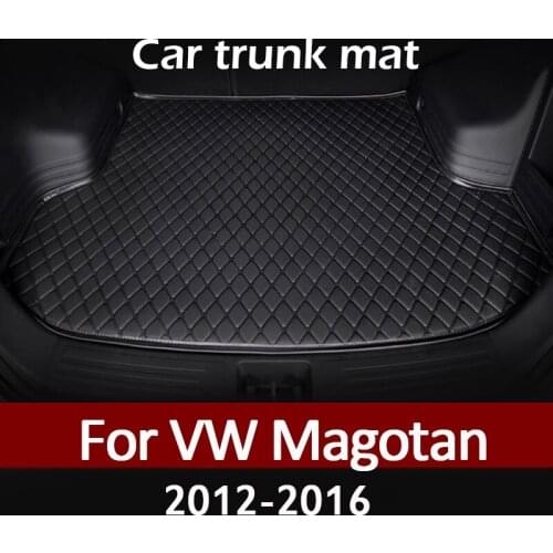 MIDOON Car trunk mat for Volkswagen Magotan station wagon 2012 2013 2014 -2016 cargo liner carpet interior accessories cover