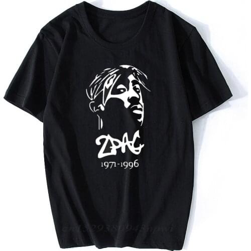 Thug Life Tupac 2PAC Hip-hop Rap Rock Mens Cool T Shirt T-shirt Fashion 2020 New Short Sleeve O Neck Cotton Tshirt Tee