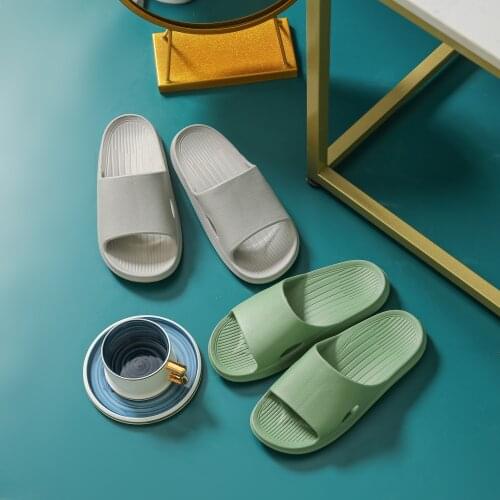 Mens Platform Slippers Suitable Indoor and Outdoor Bedroom Swimming Pool Couple Open Toe Super Thick Non-slip Home Slippers