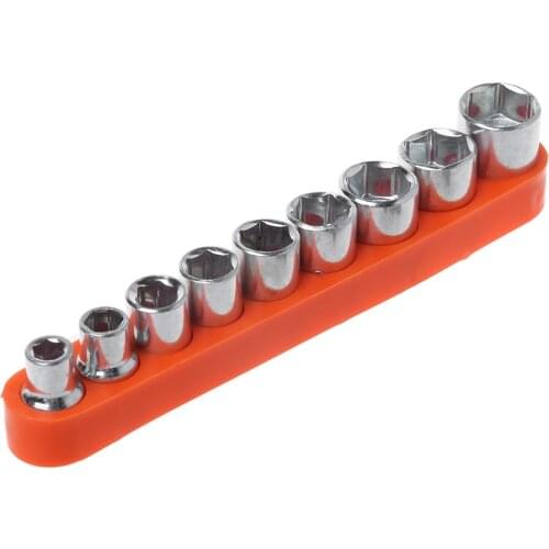 Drop Ship 9Pcs/Set Wrench Hexagon Head DIY Fix Repair Hand Tool 5-13mm Socket Adapter Set Home Auto Car Bicycle