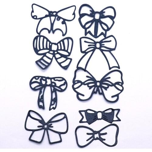 Templates For Bows Knives Cut And Relief Card Making Dies Scrapbooking Supplies Bow Die New Cutting Dies Craft Paper Tools Mold