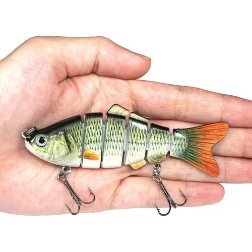 High Quality 1PCS Jointed Fishing Lure 10CM/19.5G Minnow Plastic Artificial Fishing Wobbler Tools Jerk Fish Esca Tackle