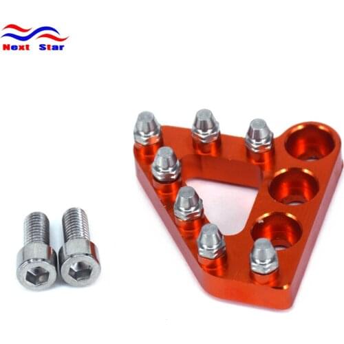 Rear Brake Pedal Step Plate Tip For KTM 125-530 690 950 990 SX EXC XCF SXF XC XCW EXCF EXCW EXCF SMC DUKE Motorcycle Enduro Bike