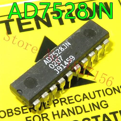 5pcs/lot AD7528JN AD7528 DIP-20 CMOS Dual 8-Bit Buffered Multiplying DAC