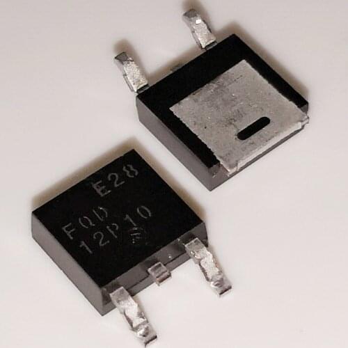 50PCS brand new original FQD12P10 12P10 patch TO-252 MOS FET