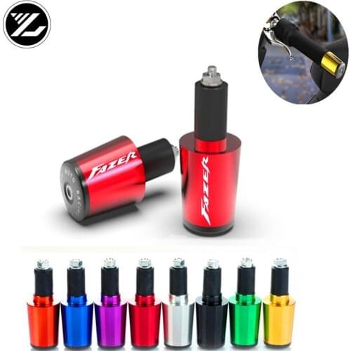 Universele Motorcycle Handlebar Ends Aluminum 22mm Motor Grips Handle Bar Ends for Yamaha FZS 600 FZS600 Fazer 1998-2003 1999