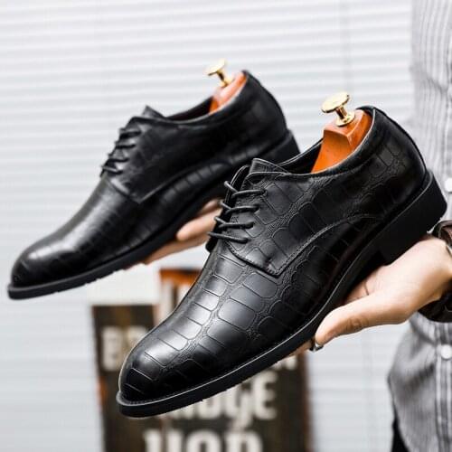 Brand Men Business Leather Shoes Light Men Oxford Shoes Formal Wedding Men Dress Shoes Outdoor Men Driving Shoes Moccasin Homme