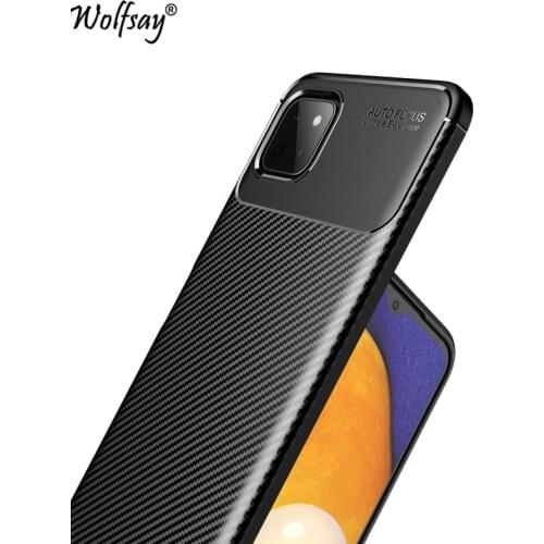 For Samsung Galaxy A22 5G Case Bumper Silicon Carbon Fiber Back Cover For Samsung A22 A32 A52 A72 A82 5G Case For Samsung A22 5G