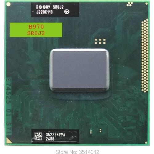 Intel Pentium B970 SR0J2 2.3 GHz Dual-Core Dual-Thread CPU Processor 2M 35W Socket G2 / rPGA988B