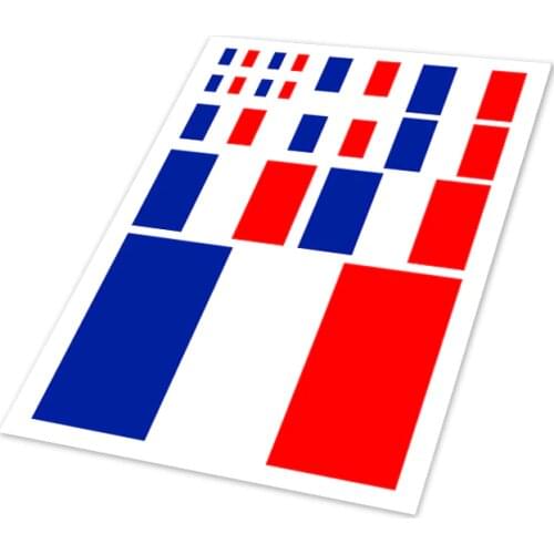 France Auto Decal World Cup France National Flag Car Stickers Phone Helmet Sticker Vinyl Decoration Motorcycle Styling