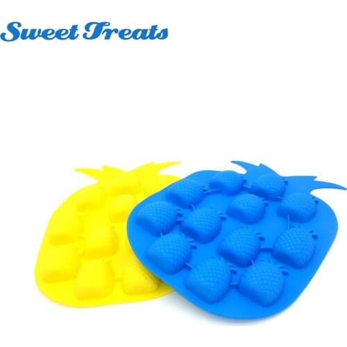 Sweettreats Brand New Ice Maker Mould Bar Party Drink Ice Tray Pineapple Shape Ice Cube Freeze Mold