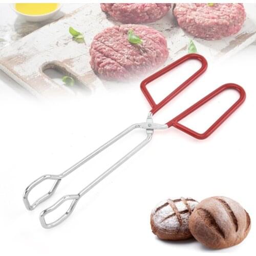 NEW Stainless Steel Food Tongs Kitchen Tools And Household Anti-slip Bread Tongs Barbecue Food Tongs Tool