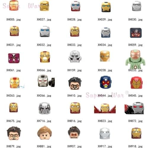 Single Figures Head accessories Building Blocks children Series-033