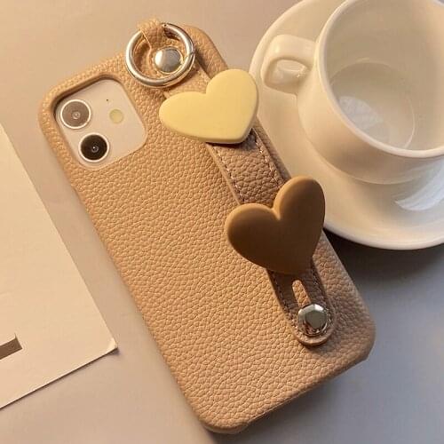 Love Anti-fall Bracelet Shell for Iphone 12 11 X XS Max Xr Phone Case for Iphone 11 Pro Max Cases for Girls for For Iphone Xs