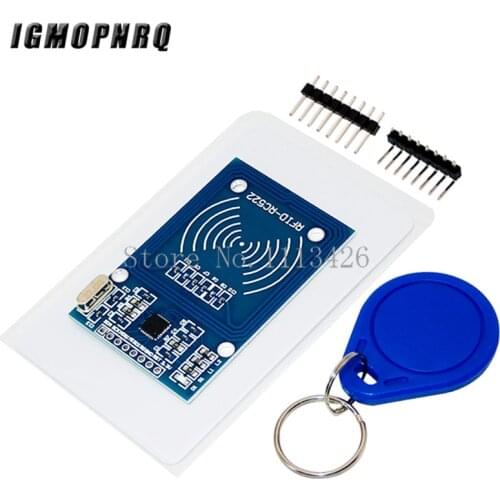 RFID module RC522 Kits S50 13.56 Mhz 6cm With Tags SPI Write & Read for uno 2560