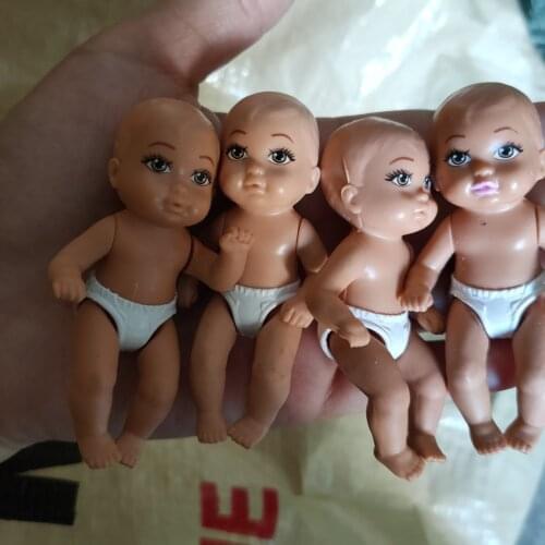 Cute simulation life like baby doll play house toy kids birthday gift