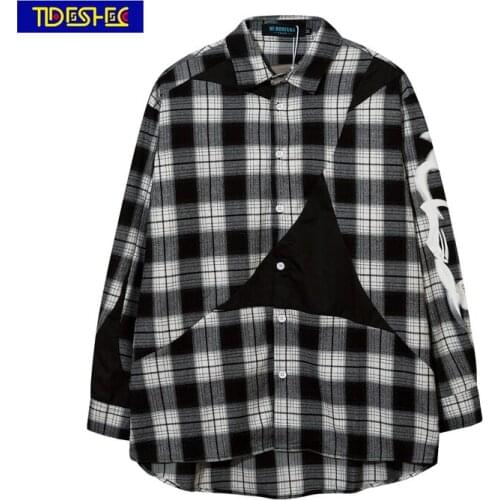 TIDESHEC Men's Long Shirts