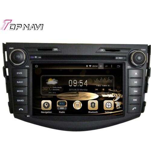 TOPNAVI 7'' Quad Core Android 6.0 Car GPS Navigation for Toyota RAV4 2006 2007 2008 2009 2010 2011 2012 Autoradio Navigation