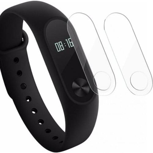 2pcs Smart Watch Screen Protectors For Xiaomi Mi band 2 TPU Glass Film Anti Scratch For Miband 2 Smart Bracelet Wrsitband #2615