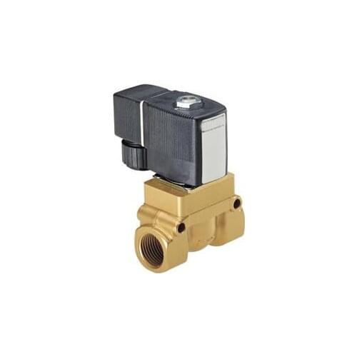 Free Shipping 1/2'' Size 40Bar Working Pressure High Temperature 2 Way Brass Valves Guide Type 5404-04 PTFE Seal