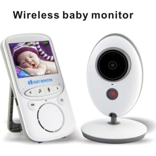 Wireless LCD Audio Video Baby Monitor VB605 Radio Nanny Music Intercom IR 24h Portable Baby Camera Baby Walkie Talkie Babysitter