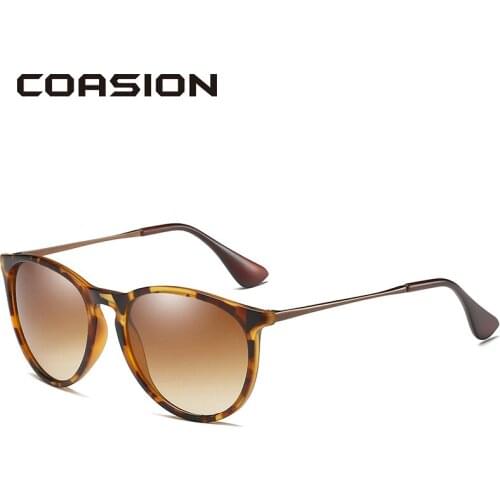 Женские солнцезащитные зеркальные очки COASION China At AliExpress