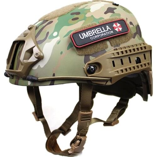 CP 2 in 1 Thickened protective and anti riot CS field equipment helmet