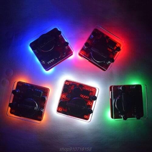DIY Swing Shaking LED Dice Kit with Small Vibration Motor Diy Electronic Kits M17 21 Dropship