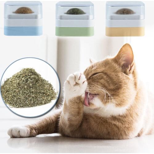 Catnip Cat Snacks Cat Molars Cleaning Balls Toy for Kitten Nutrition Energy Ball Healthy High Quality Pet Supplies Dropshipping