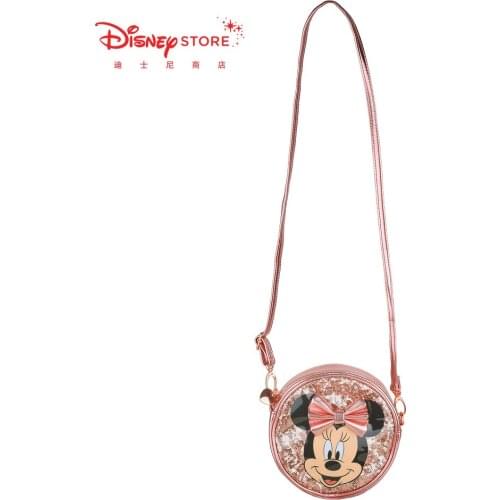 New Creative Disney Minnie Cartoon Bag Coin Purse Shoulder Bag Women Girl Festival Gifts