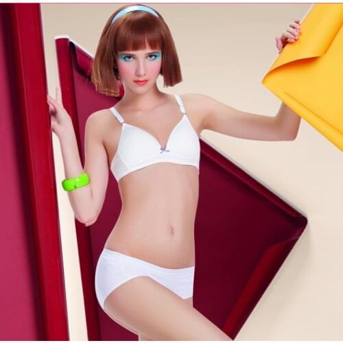 2018 new ultra-comfortable rural girl bra thin section no rims and development of student underwear bra 8867 # free shipping