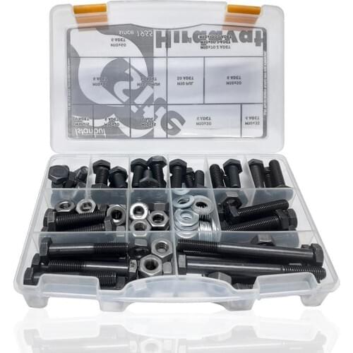 Site Hardware 134 Piece M10 Apd Bolts Nuts and Stamp Set