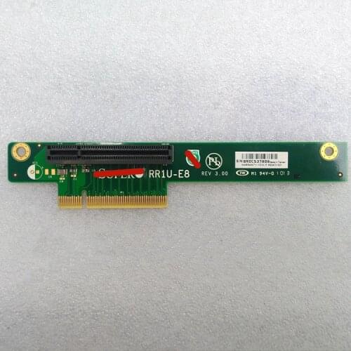 Industrial control panel 1U server by 8 adapter Card RR1U-E8 by 8 Riser Card