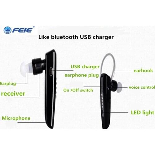 FEIE Rechargeable Hearing Aid Bluetooth Appareil Auditif Earphone Deaf Aid Free Drop Shipping for the elderly S-101