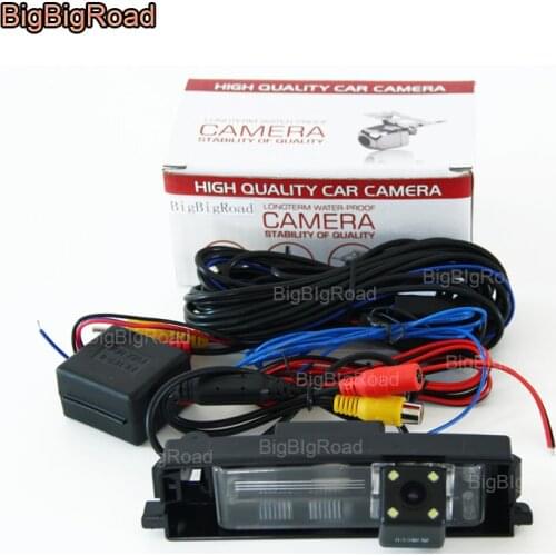 BigBigRoad Car Rear View Reversing backup Camera with Filter / power relay For Toyota RAV4 RAV 4 RAV-4 2009 2010 2011 2012