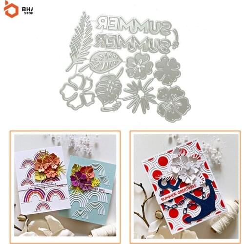 Christmas 3D Flowers Metal Cutting Dies Scrapbook Paper Card DIY Embossing Decoration Stencil Blade Punch Crafts Dies 2021 New
