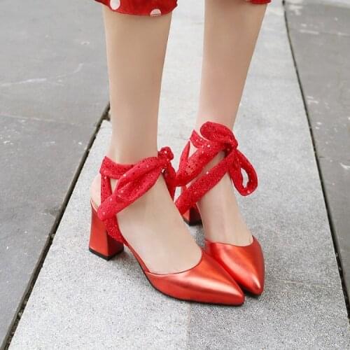 Big Size 11 12 13 14 15 16 17 high heels sandals women shoes woman summer ladies Tip-tie Baotou with thick heel and high heel