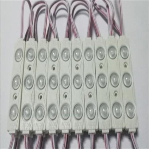 YANGMIN Free Shipping 500-1000pcs/lot Super Bright 3 LED Module White 2835SMD Waterproof Light for Letter Sign Advertising Signs