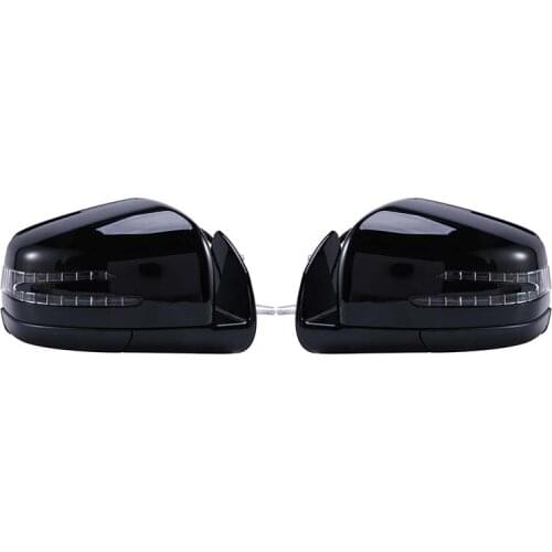 For 2005-2011 Mercedes Benz W164 X164 ML GL Class Power Rear View Mirror Side Door Mirror Assembly Black