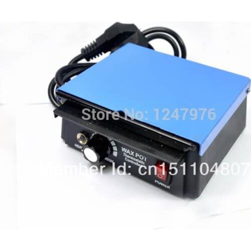 1 Pcs New Dental Lab Equipment Analog Wax Heater Pot 3 Tri-Slot Paraffin Melter Wax Heater