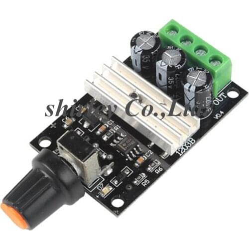 Shipping10PCS PWM DC 6V 12V 24V 28V 3A Max Motor Speed Control Module DC Motor Switch Controller Duty Cycle 0%-100