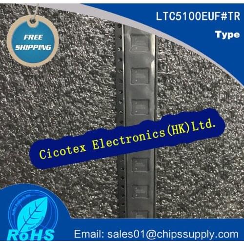 2pcs/lot LTC5100EUF#TR LTC5100EUF#TRPBF QFN-16 IC DRIVER VCSEL 3.2GBPS 16QFN