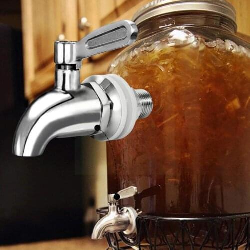 304 Steel Faucet Juice Wine Barrel Water Spigot Tap Beer For Wine Bar Oak Dispenser Barrel Beverage Tools Accessories G6Z2