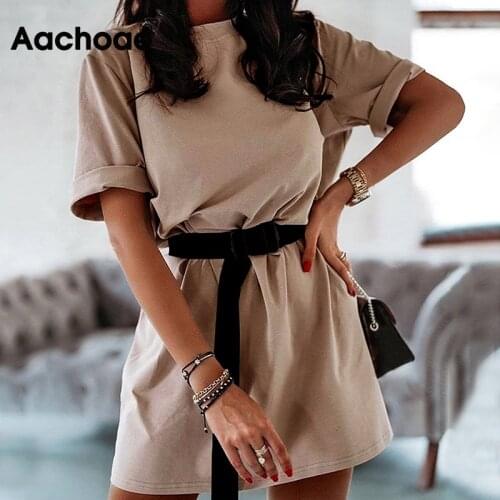 Спортивные летние платья Aachoae China At AliExpress