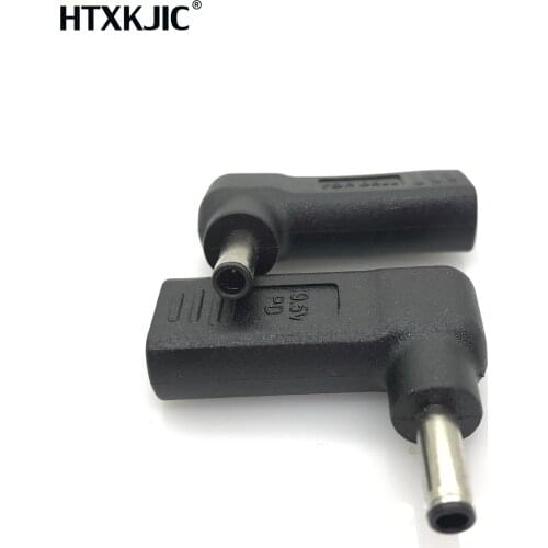 Laptop Power Adapter Connector DC Plug USB Type C Female to Universal Male 11*4.5mm for Lenovo Asus Hp Dell Acer Notebook Charge